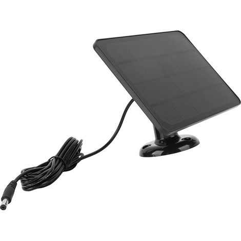 4W 5V Schwarzes wasserdichtes IP65 Solarpanel, Ladeplatine für Ventilatoren und Lampen (1/4)