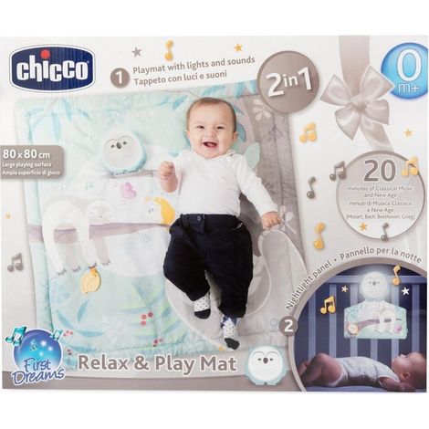 Tapete interactivo 2 en 1: D铆a y Noche del B煤ho