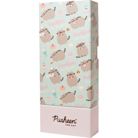 Grupo Erik - Estuche, Lapicero y soporte para móvil, Organizador de escritorio Pusheen Foodie Collection, 22.5x9x4 cm (MARE0102)