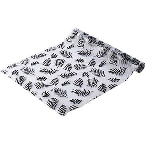 Tapis pour étagères de placards de cuisine, tapis antiadhésifs pour tiroirs, tapis antidérapants pour réfrigérateur, tapis imperméables pour réfrigérateur, tapis pour placards, sets de table simples, (1/5)