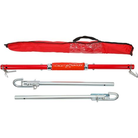 3tlg Abschleppstange 3000kg mit Federdämpfung, 1,95m, inkl. Tasche (1/5)