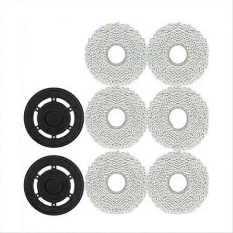 Accessoires pour Ecovacs Deebot X2 Omni/X2 Pro : support pour lingettes de nettoyage, module de nettoyage, porte-serpillère, robot aspirateur (1/5)