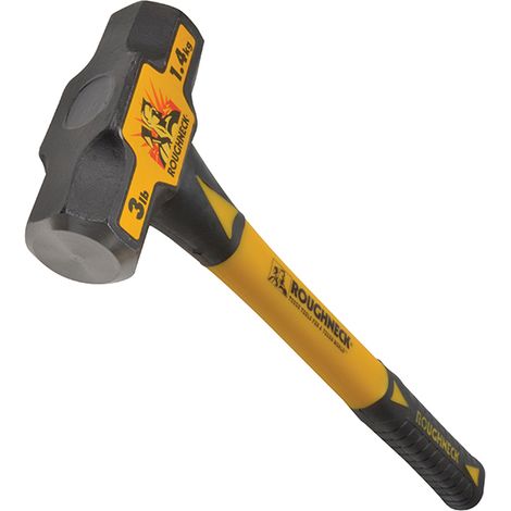 Roughneck 65-622 Mini Sledge Hammer 16in Fibreglass Handle 1.4kg (3 lb) ROU65622 (1/2)