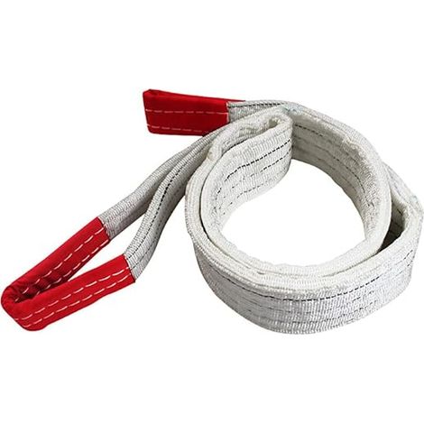 Élingue de Levage 2000kg 2m - Sangle Plate Double Bande en Polypropylène (PP) - Légère (1/5)