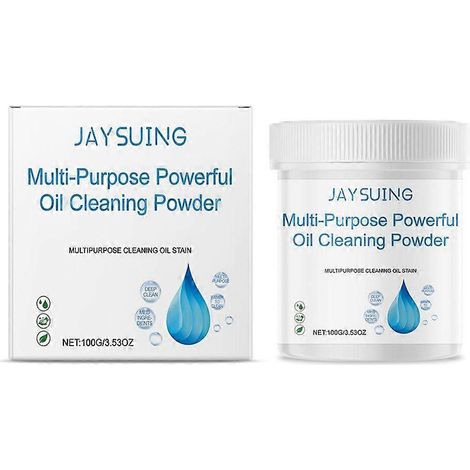 Poudre nettoyante multi-usages puissante pour huiles (1/4)