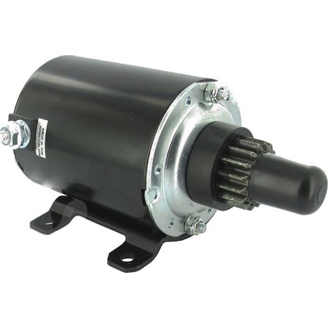 Démarreur électrique TECUMSEH 12V – 4 trous de fixation – Diamètre 76,2 mm – Longueur 165 mm – Remplace les références 36680, 36463