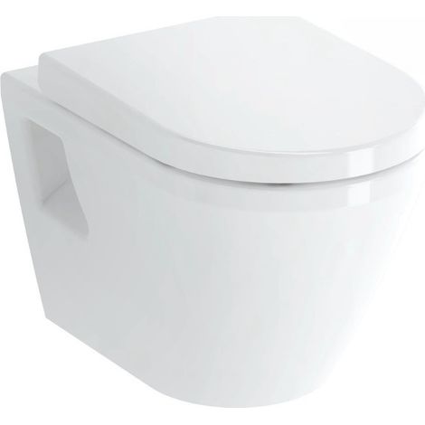 Vitra Integra Inodoro suspendido + Asiento con de cierre suave Duroplast (7063-003-6231) (1/2)