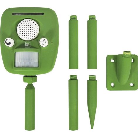 Dispositivo de ultrasonidos para ahuyentar animales solar Pro Swissinno