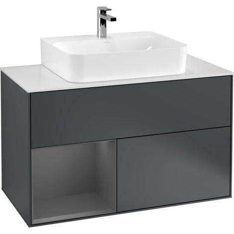 Villeroy & Boch G111GKHG Armoire sous-lavabo Finion G11 (1/2)
