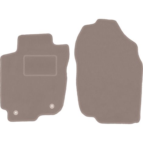 Tapis de sol avant pour : Toyota RAV4 IV SUV (non hybride) (2013-2019) beige