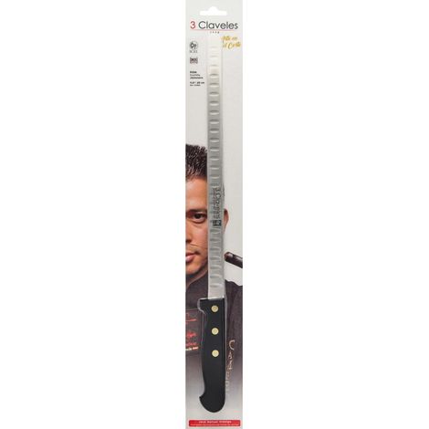 Cuchillo Jamonero 3 Claveles Pom 29 cm Acero Inoxidable (1/5)