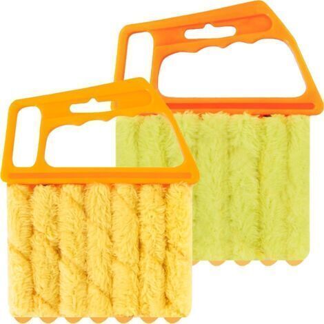 Blind Cleaner – Washable Blind Cleaner Handheld Wooden Blind Cleaner Mini Brush Duster Blind Dust Cleaner Blinds (1/5)