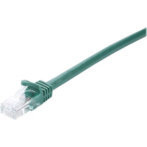 CABLE RJ45 CAT6 UTP VERT 5M 100 PERCENT CUIVRE