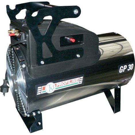 Gas-Heizgebläse 15-31,4kW regelbar Edelstahl (1/4)