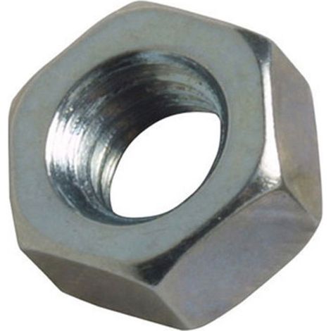Scatola da 100 dadi esagonali in zinco m-18 din 934 4.8