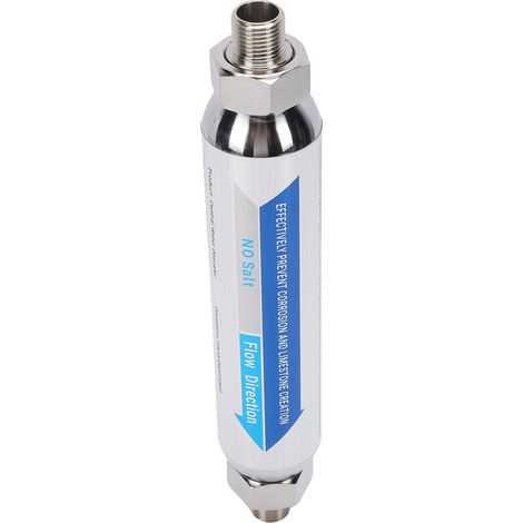 Anti-calcaire à eau acier inoxydable traitement physique IPS maison complète anti tartre adoucisseur pré-filtre 1/2 pouce NPT femelle (1/5)