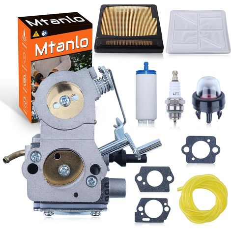 Kit de filtres à air de carburateur pour Husqvarna pour Partner K750 K760 Scie de découpe de béton pour Zama C3 EL5, 503 28 32 09, 544 18 16 02, 506 36 72 03, 506 26 41 111 1 1 5 6 6 36 72 01 (1/5)