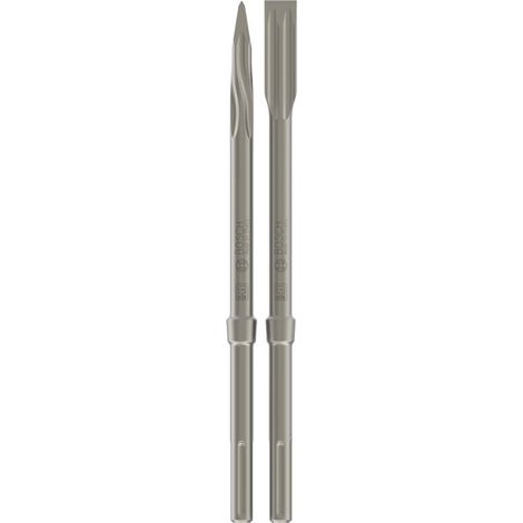 Jeu de burins 4 pièces 400 mm SDS-Max 4 pièces BOSCH