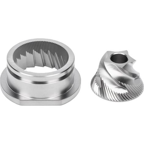 Meules coniques de 48 mm compatibles avec les broyeurs HS-Plus - Meules de rechange en acier inoxydable (1/5)