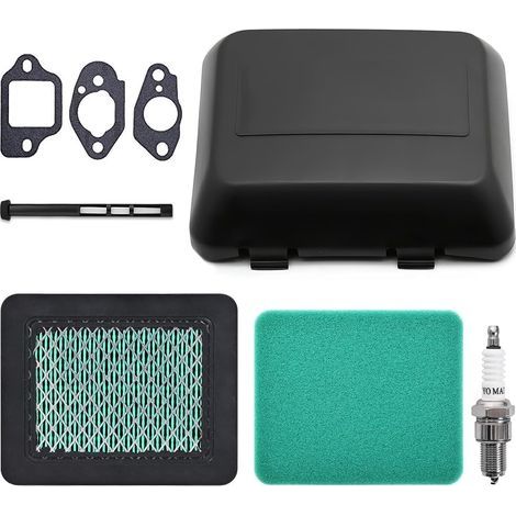 Filtre à Air avec Couvercle et Joint pour Honda GCV160-OHC GCV160 GCV135 GCV190 Tondeuse, Moteur Pièces Tondeuse à Gazon GCV 160 Filtre a Air Kit avec Bougie Préfiltre (1/5)