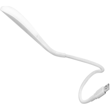 Lampe USB Portable Légère et Compacte en Plastique Blanc pour (1/5)