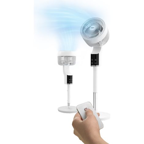 Ventilatore Digitale 50w 3 Velocità E Aromaterapia - Design Moderno Esclusivo (1/5)