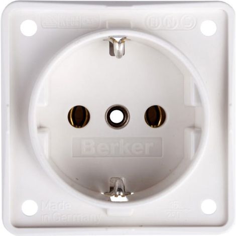 Presa mobile IP44 schuko bianco neve 941852502