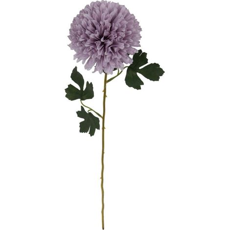Bola de flores de ajo artificiales en color morado - 50 cm (1/3)