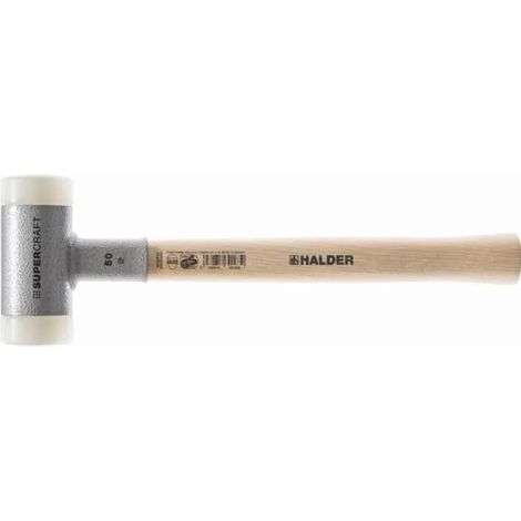 Martillo halder 3366.070 cabeza de nylon mango ergonómico