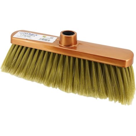 Balai en plastique couleur cuivre 30 cm pour balayage domestique