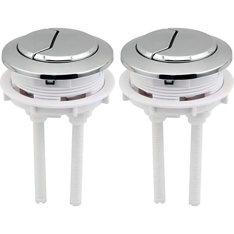 Bouton de chasse d eau universel avec double levier pour réparation de toilettes accessoire pour salle de bain (1/5)