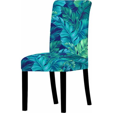 Funda de silla elástica, extraíble y lavable, moderna, para comedor, ideal para decorar ramos de boda, hoteles y restaurantes. (1/2)