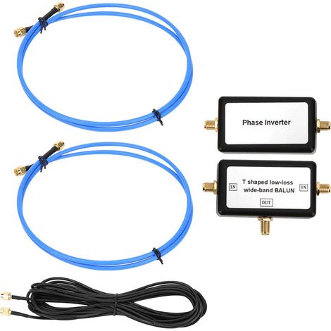 Antenne magnétique portable passive en boucle, réponse HF de 10 kHz à 30 MHz, 250 mW (1/5)