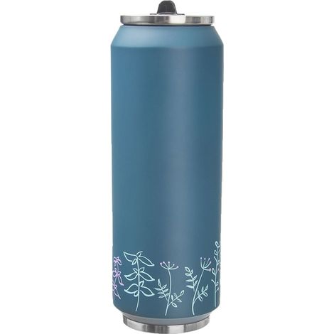 Vaso thermos con beccuccio e cannuccia mantiene il calore per 12 ore (1/5)