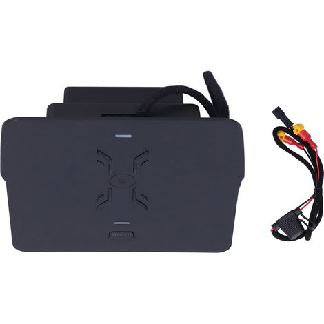Chargeur sans fil voiture 15W, 2 en 1, protection multiple, recharge rapide, compatible Mitsubishi ASX (1/5)