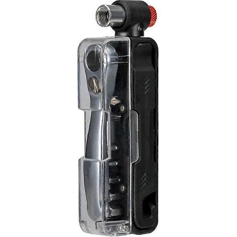 Fahrradreparaturset: Tragbares Multitool, Inbusschlüssel, Schnellspannnuss, Reifenheber, Schraubendreher, Maulschlüssel (1/5)