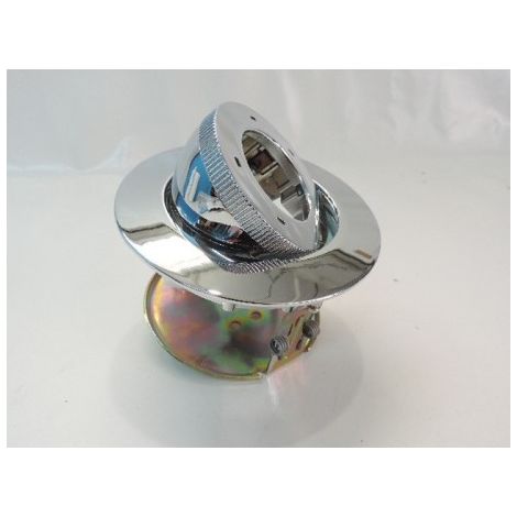 Downlight encastré Ø 125mm chrome tête orientable pour lampe 12V 50W max G5.3 AYRTON 125 ARTEMIDE L610490