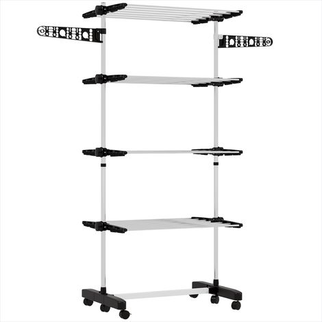 SunJet Porte-manteau, vestiaire sur pied, sur pied pliable - Réf. Z2881SBTVDC3 (1/5)