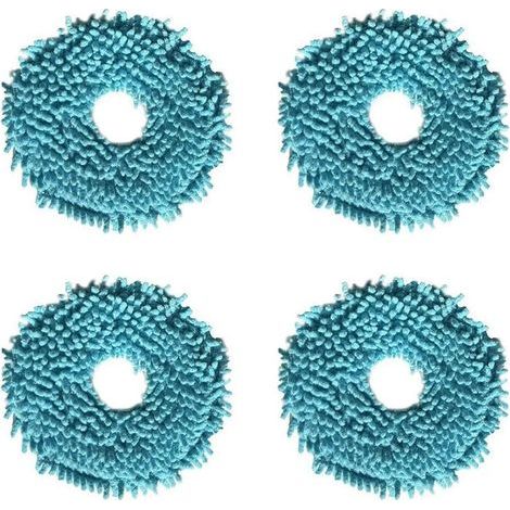 Chiffon et sac de rechange pour balai à franges 9590 Spin et 9990 AI Spin. 2 serpillères en microfibre et 3 sacs en tissu non tissé pour aspirateur Power Home (1/5)