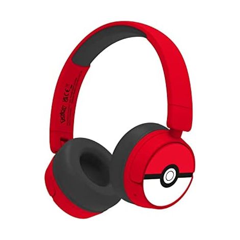 OTL Technologies Pokémon PK1000 auricular y casco Auriculares Inalámbrico y alámbrico Diadema Juego USB Tipo C Bluetooth Rojo, Blanco (1/5)