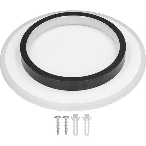 Plafonnier LED  Simple et Moderne  Ampoule d'Escalier Luminaire Intérieur Noir 85‑265V Blanc Chaud Lumière Neutre