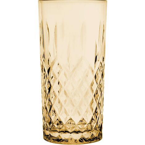 Verre à eau gobelet de table en verre marron 280 ml - PANGIVO (1/5)