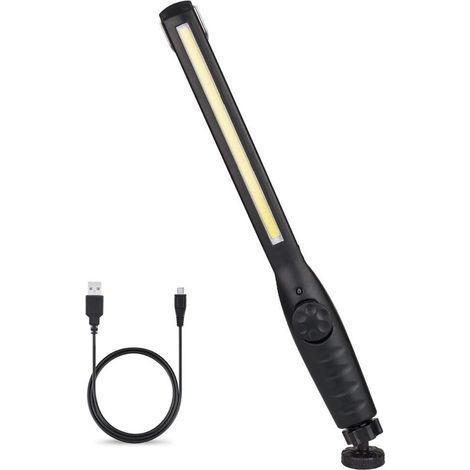 Lampada da Lavoro USB Ricaricabile Lampada di Ispezione COB Torcia (1/5)