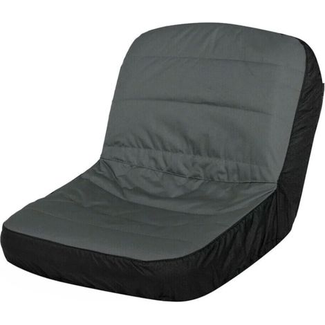 1 Housse de siège pour tondeuse à gazon, tissu Oxford 600D, imperméable, avec poches de rangement, pour siège autoporté (1/5)