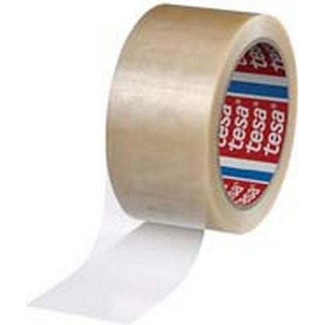 6PZ NASTRO IMBALLAGGIO PVC TRASPARENTE SILENZIOSO - mt.66 x mm.50h.