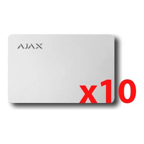 ajax carte sans contact pass blanche (10 pièces) 38222 (1/3)