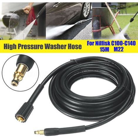 HONORNIC - Tuyau de laveuse haute pression 5 M22 pour Nilfisk C100 C110 C120 C130 C140 (1/3)
