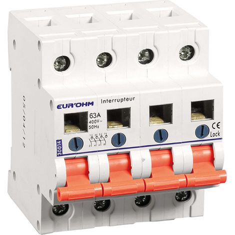 Interrupteur Sectionneur 4P 63A AC22A (30014)