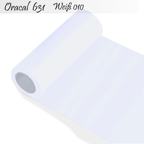 Oracal 631 - Orafol mat - pour meubles de cuisine et décoration, film de 5 m (mètre linéaire) - hauteur de film de 100 cm - 10 coloris blanc + kit papillon W400 offert par Indigos UG (1/4)