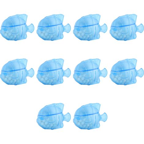 10 Pièces Nettoyant pour Humidificateur Poisson ABS Bleu Universel Réservoir pour Humidificateurs à Vapeur Chaude et Froide (1/5)